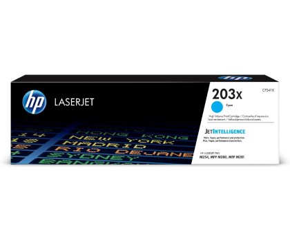 Toner do drukarki HP 203X Cyan 2500 str.